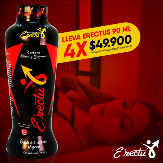 Erectu´s  Energizante líquido! X 4