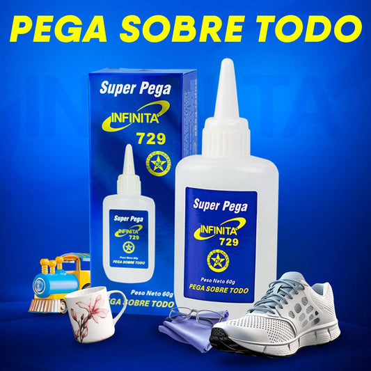 Pegante Instantaneo "Súper Pega" Infinita. EL Original.